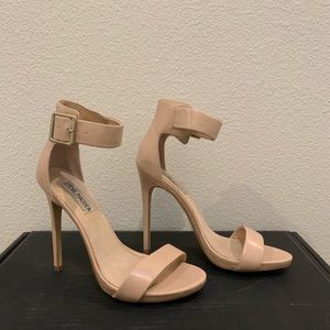 Blush Steve Madden Marlenee Ankle Strap Heels
